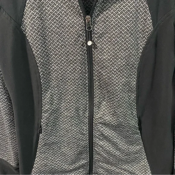 Betsey Johnson Black and Gray Performance Jacket - Picture 3 of 8
